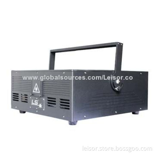 6W RGB Full Color Laser Stage Light with 50-60Hz Frequency, OEM Orders Welcomed